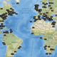 Illustration for article titled Interactive map shows all the spots on Earth that have been photographed from the ISS